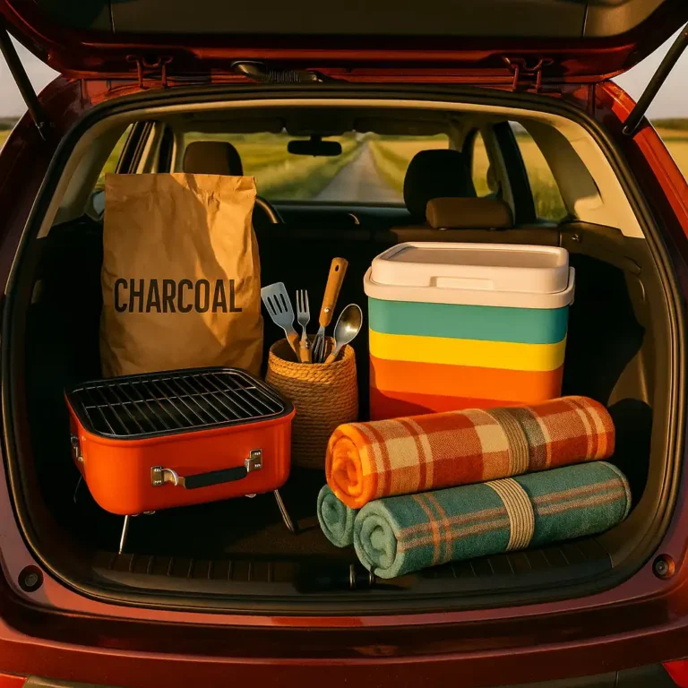 Pakkeliste til sommerens grill-roadtrip i bilen