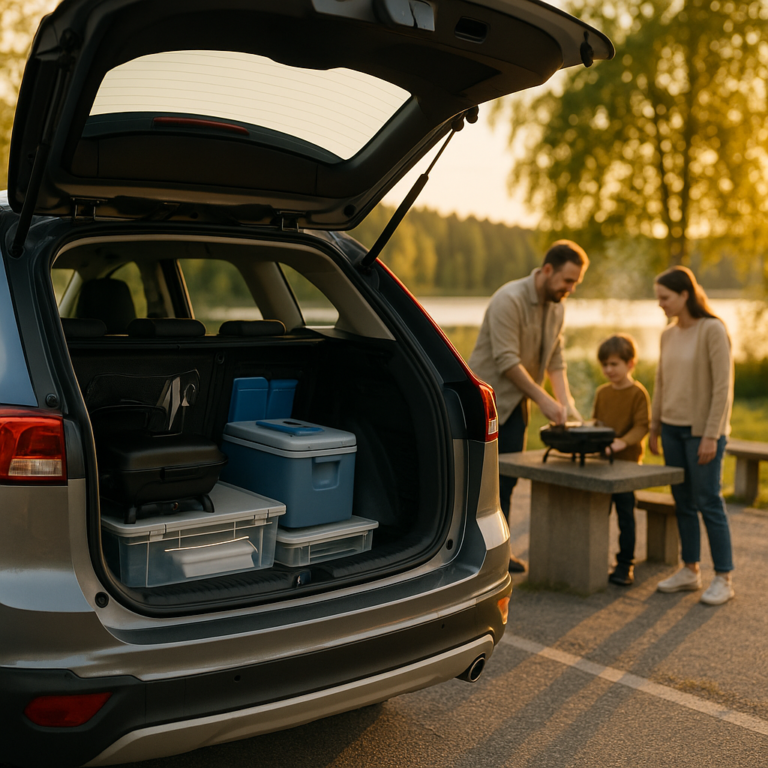 Grillpauser på bilferien: sådan lykkes de hver gang